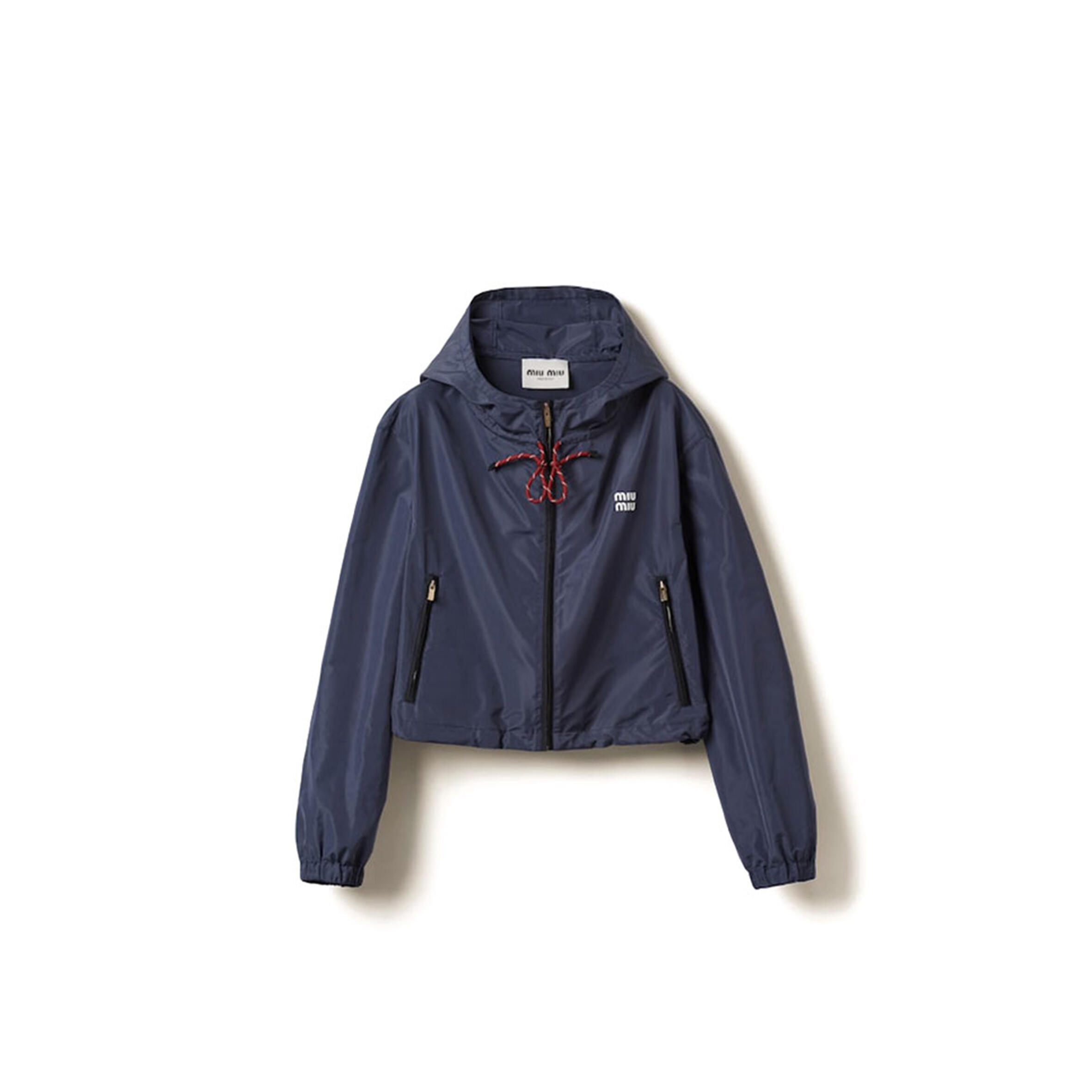 MIU MIU TECHNICAL FABRIC BLOUSON JACKET ML1054